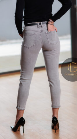 Spodnie Jeansowe MOM FIT Gray