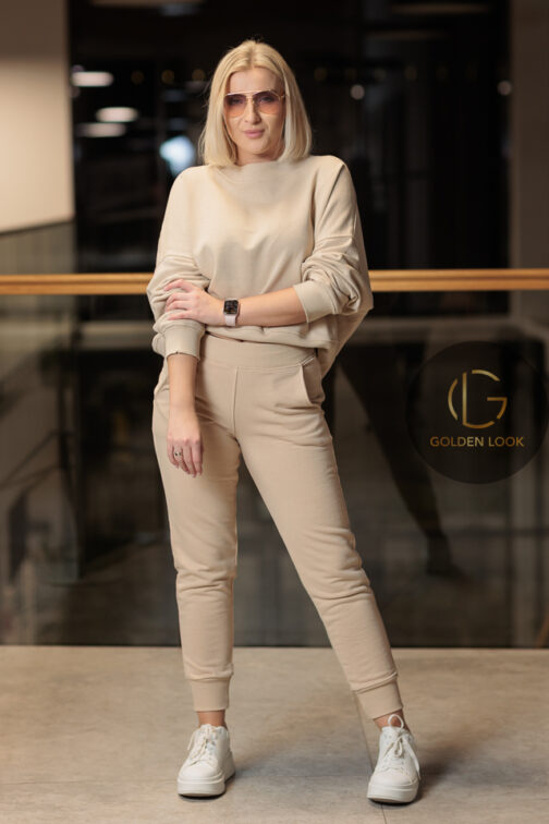 Komplet Dresowy Beige - obrazek 2